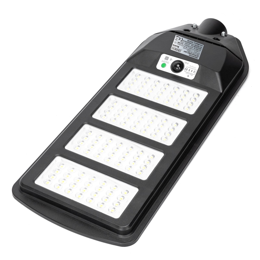 Aigostar - LED solarna ulična lampa sa senzorom LED/200W/3,2V 12000mAh IP65 6500K + daljinski upravljač