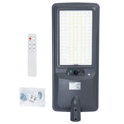 Aigostar - LED solarna ulična lampa sa senzorom LED/400W/3,2V 4800mAh + daljinski upravljač