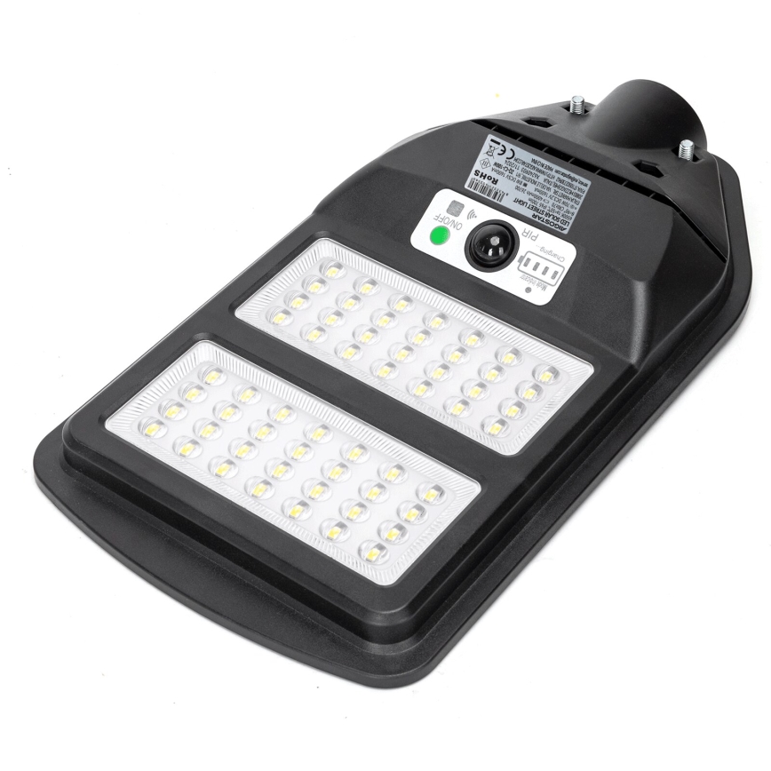 Aigostar - LED solarna ulična lampa sa senzorom LED/70W/3,2V 4000mAh IP65 6500K + daljinski upravljač