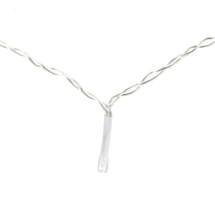 Aigostar - LED solarni lanac 120xLED/8 funkcija 3x0,6m 500 mAh IP65 hladna bela