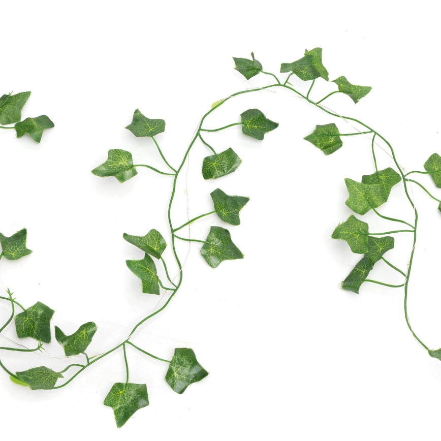 Aigostar - LED solarni lanac 100xLED/12m IP65 300 mAh topla bela ivy