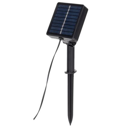 Aigostar - LED solarni lanac 100xLED/12m IP65 300 mAh topla bela ivy