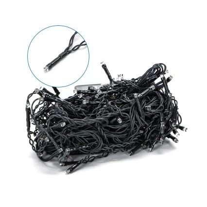 Aigostar - LED solarni lanac 100xLED/8 funkcija 8x0,6m 800 mAh IP65 topla bela