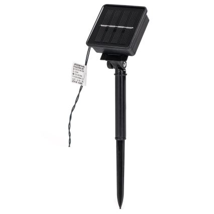 Aigostar - solarni LED lanac 50xLED/8 funkcija 12 m 800 mAh IP65 topla bela