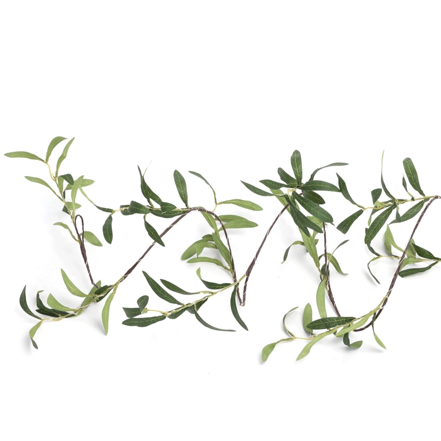 Aigostar - LED solarni niz 60xLED/4m IP65 300 mAh topla bela, maslinasta