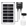 Aigostar - LED solarni luster LED/35W/12V 3000 mAh 6500K IP65 prečnik 10 cm + daljinski upravljač