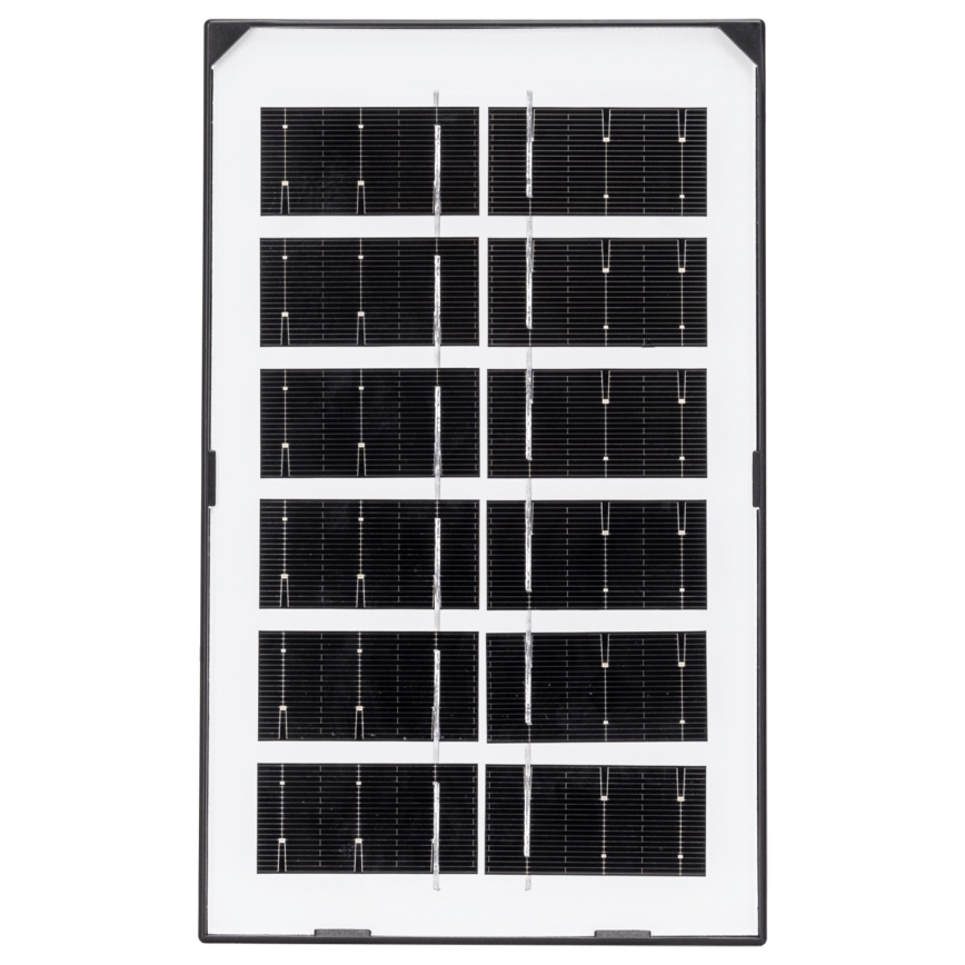 Aigostar - LED solarni luster sa senzorom LED/35W/12V 3000 mAh 6500K prečnik 15 cm + daljinski upravljač