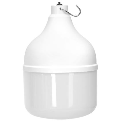 Aigostar - LED solarni luster sa senzorom, LED/70W/12V, 6000 mAh, 6500K, prečnik 12 cm + daljinski upravljač