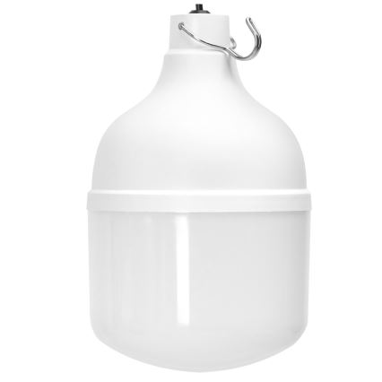 Aigostar - LED solarni luster sa senzorom LED/35W/12V 3000 mAh 6500K prečnik 10 cm + daljinsko upravljanje