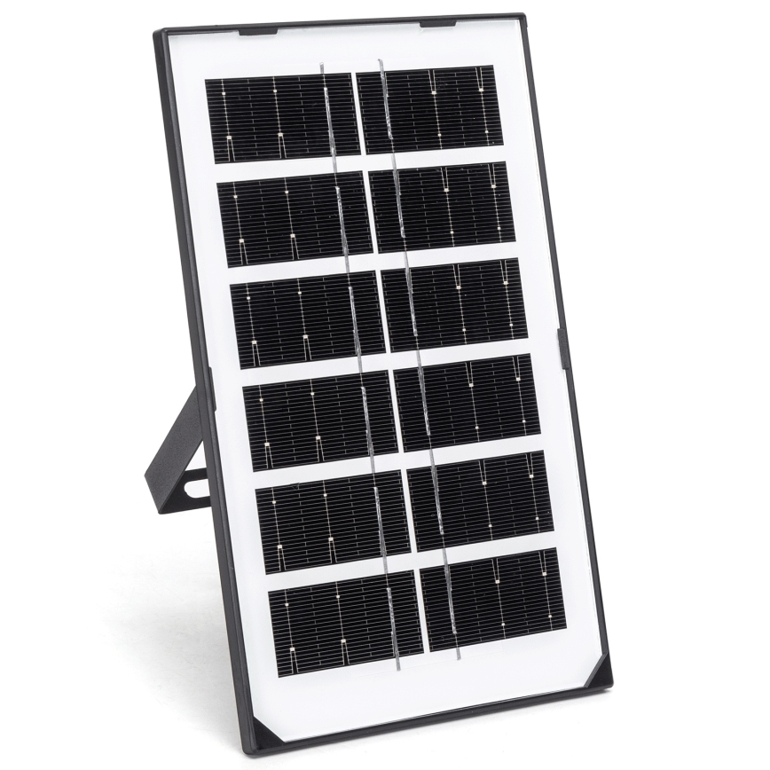 Aigostar - LED solarni luster sa senzorom LED/35W/12V 3000 mAh 6500K prečnik 10 cm + daljinsko upravljanje