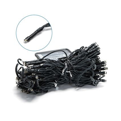 Aigostar - LED solarni niz 100xLED/8 funkcija 4x1m IP65 topla bela 800 mAh