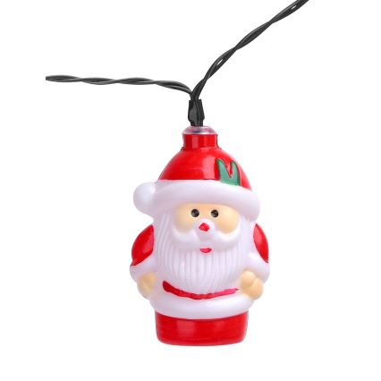 Aigostar - solarni LED lanac 10xLED/3,8 m IP44 hladna bela 400 mAh