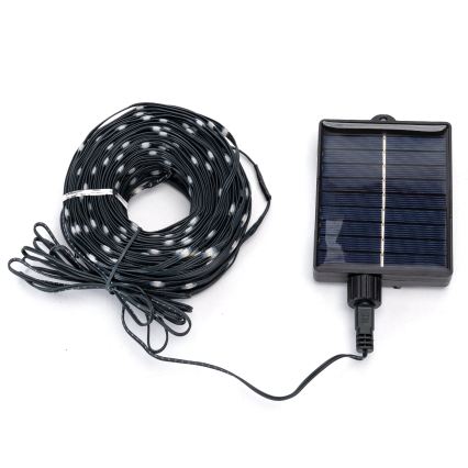 Aigostar - LED solarni praznični lanac 500xLED/8 funkcija 52 m IP65 hladno bela 1200 mAh