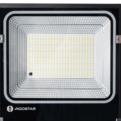 Aigostar - LED Solarni reflektor LED/150W/3,2V 3000mAh 3000K/4000K/6500K IP66 + daljinski upravljač