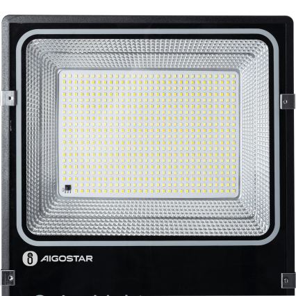 Aigostar - LED solarni reflektor LED/200W/3,2V 3600mAh 3000K/4000K/6500K IP66 + daljinski upravljač