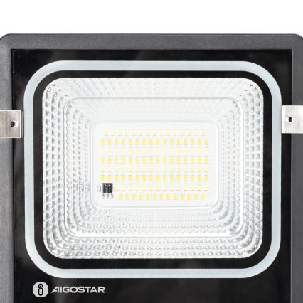 Aigostar - LED Solarni reflektor LED/50W/3,2V 1200mAh 3000K/4000K/6500K IP66 + daljinski upravljač