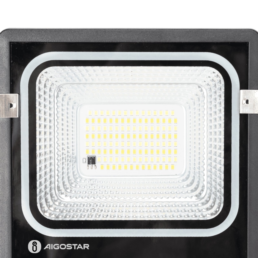 Aigostar - LED Solarni reflektor LED/50W/3,2V 1200mAh 3000K/4000K/6500K IP66 + daljinski upravljač