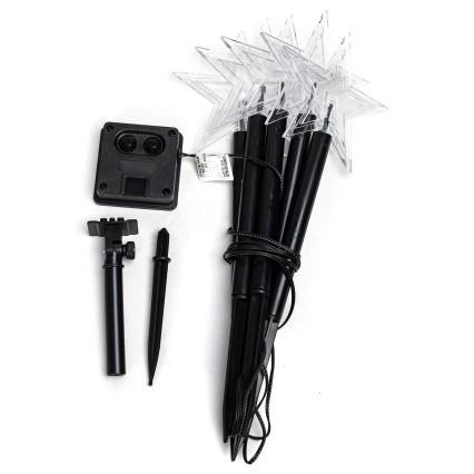 Aigostar - LED solarna božićna svetiljka LED/0,054W/1,2V 1m IP65 800 mAh topla bela