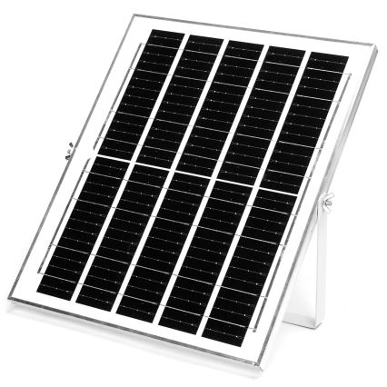 Aigostar - LED solarna svetiljka 2xLED/70W/12V 12000 mAh 6500K prečnik 20,5 cm + daljinski upravljač