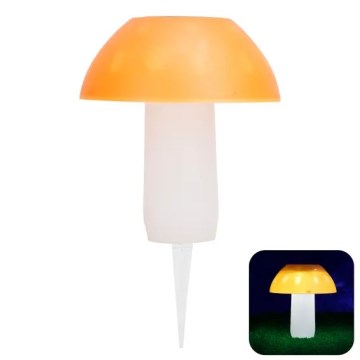 Aigostar - LED solarno svetlo LED/0,024W/1,2V 200 mAh 2700K IP44 pečurka