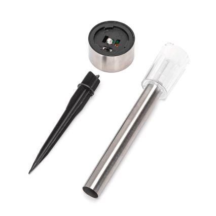 Aigostar - LED solarno svetlo LED/2V IP44 40 mAh mat hrom
