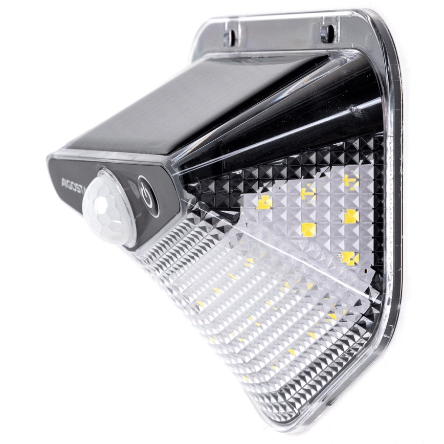 Aigostar - LED solarno svetlo sa senzorom LED/3,7V 6500K 500 mAh IP65 crna