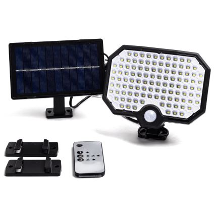 Aigostar - LED solarna svetiljka sa senzorom pokreta LED/2,4W/3,7V 1800 mAh IP65