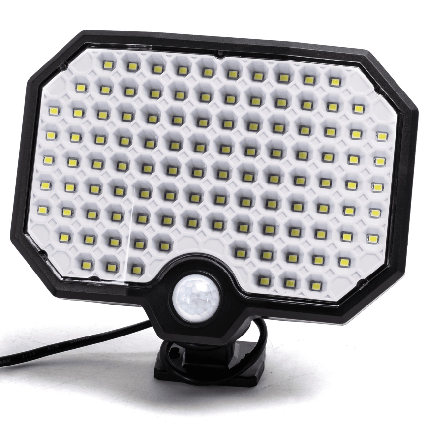 Aigostar - LED solarna svetiljka sa senzorom pokreta LED/2,4W/3,7V 1800 mAh IP65