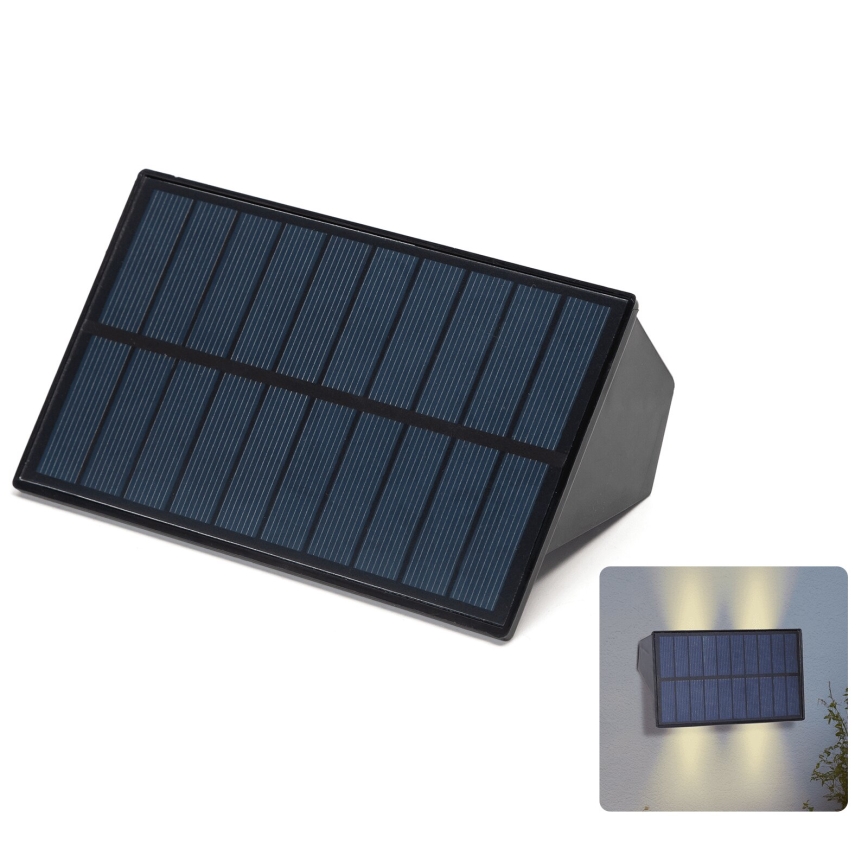 Aigostar - LED solarno zidno svetlo LED/4W/5,5V 2700K IP44