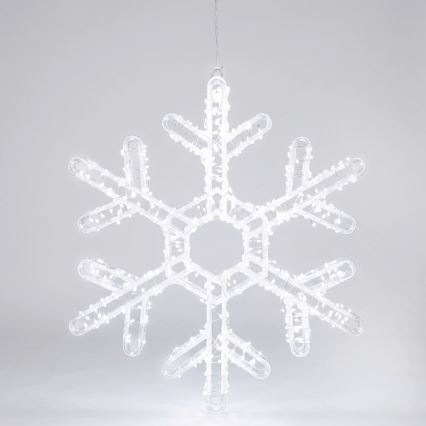 Aigostar - LED spoljašnja božićna dekoracija 540xLED/6W/230V IP44 hladno bela 45cm pahulja