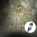 Aigostar-LED Spoljašnja božićna dekoracija LED/3,6W/230V zvezda 30 cm IP44 topla bela