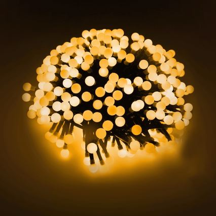 Aigostar - LED Spoljašnja božićna girlanda 100xLED/8 funkcija 3xAA 10,3m IP44 topla bela