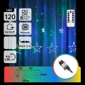 Aigostar - LED spoljašnja božićna girlanda 120xLED/8 funkcija 6x0,6m IP44 višebojna + daljinski upravljač
