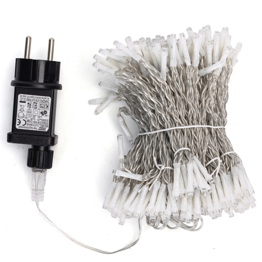 Aigostar - Spoljašnji LED lanac 288xLED/8 funkcija 1,5x1,8m IP44 hladno bela