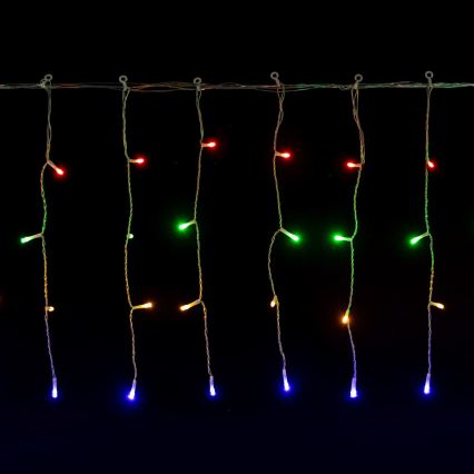 Aigostar - LED spoljašnji božićni niz 300xLED/8 funkcija 3xAA 18x0,4m IP44 višebojno