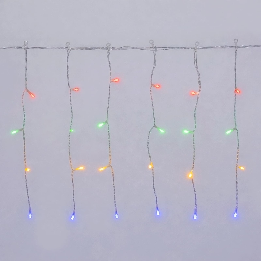 Aigostar - LED spoljašnji božićni niz 300xLED/8 funkcija 3xAA 18x0,4m IP44 višebojno