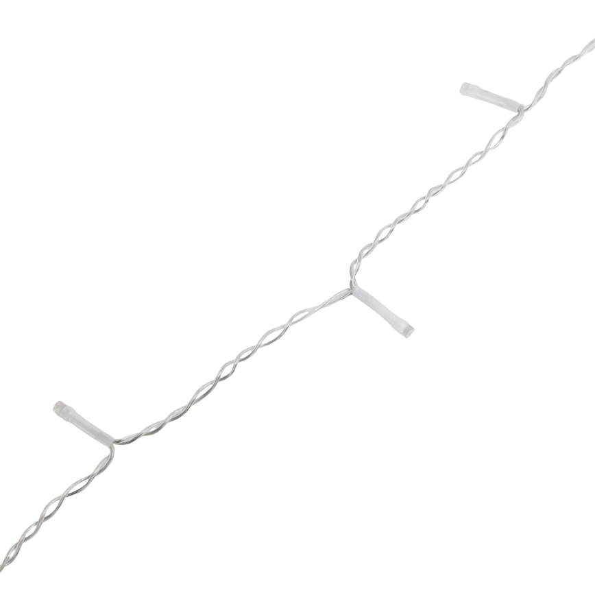 Aigostar - LED spoljašnja božićna girlanda 300xLED/8 funkcija 3xAA 18x0,6 m IP44 topla bela