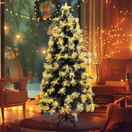 Aigostar - LED božićno drvo za spoljašnju upotrebu 205x LED / 8 funkcija 1,8 m IP44 toplo belo