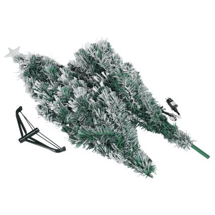 Aigostar - LED božićno drvo za spoljašnju upotrebu 205x LED / 8 funkcija 1,8 m IP44 toplo belo