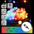 Aigostar - LED spoljašnja dekorativna girlanda 50xLED/8 funkcija 5 m IP44 višebojna