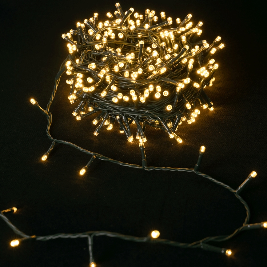 Aigostar - LED spoljni niz, 500 LED, 8 funkcija, 50 m, IP44, toplo belo svetlo