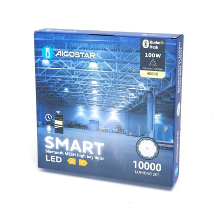 Aigostar - LED industrijsko prigušiva spoljašnje svetlo MESH High Bay LED/100W/230V 4000K IP65