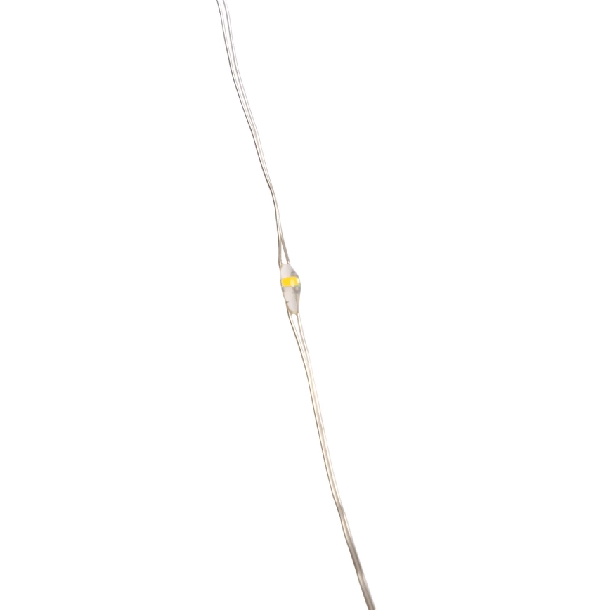 Aigostar - LED spoljašnja svetlosna girlanda 100xLED/8 funkcija, 3xAA, 10,3 m, IP44, toplo belo