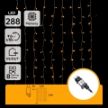 Aigostar - LED spoljašnji božićni lanac 288xLED 1,5x1,8m IP44 topla bela