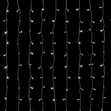 Aigostar - LED spoljašnja božićna girlanda 558xLED 3x1,8m IP44 hladno bela