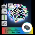 Aigostar - LED spoljašnji božićni niz 100xLED/8 funkcija 10,3m IP44 višebojni