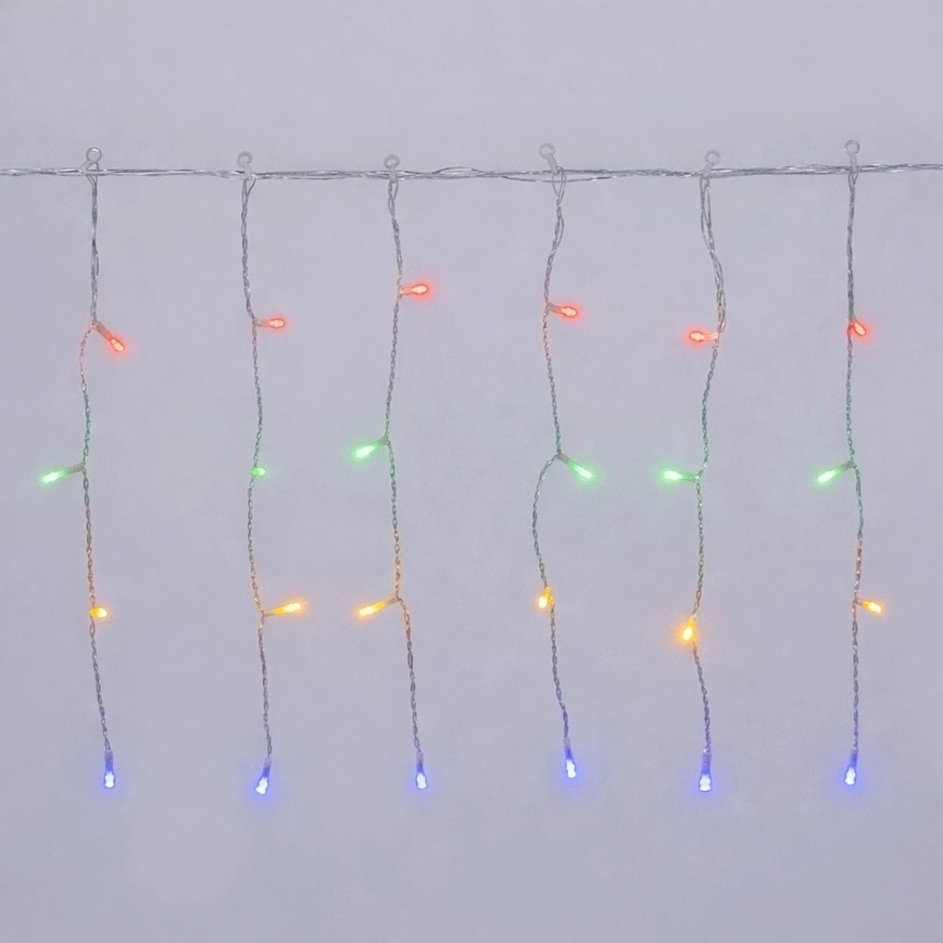 Aigostar-LED Spoljašnji božićni niz 100xLED/8 funkcija 3xAA 8x0,4m IP44 višebojno