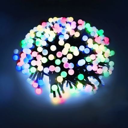 Aigostar - LED spoljašnji božićni niz 25x LED/8 funkcija 3xAA 2,8m IP44 višebojno