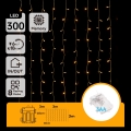 Aigostar - LED spoljašnji božićni niz 300xLED/8 funkcija 3xAA 6x3m IP44 toplo belo