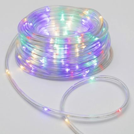 Aigostar - LED spoljašnji božićni niz 50xLED/8 funkcija 3xAA 5,3m IP44 višebojno